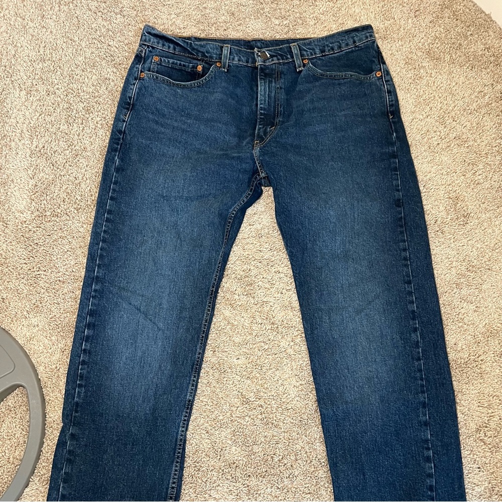 Levi's Men's Straight Leg Dark Indigo Jeans